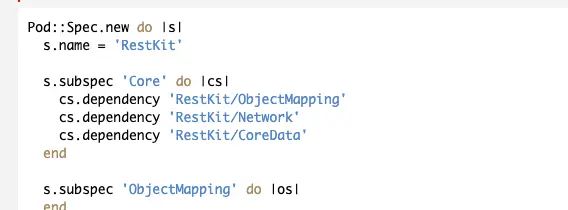 cocoapods私库制作流程