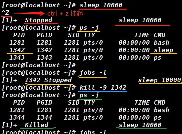 4-7 Linux 强杀进程 --- kill (kill -9 实验)