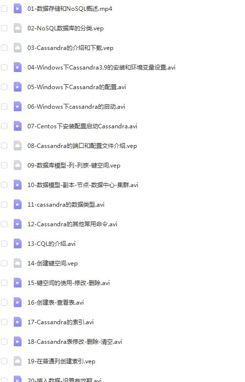 数据库Mysql/SQLServer数据库设计 架构设计教程源码(30套)