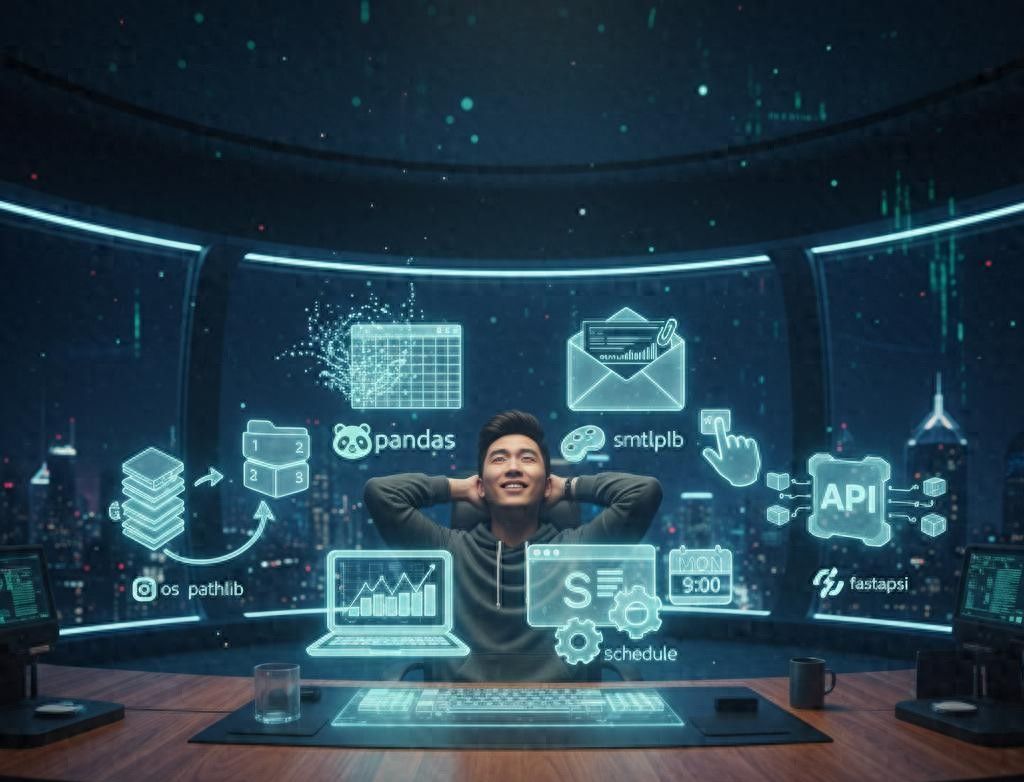 用Python打造的8个自动化工作流