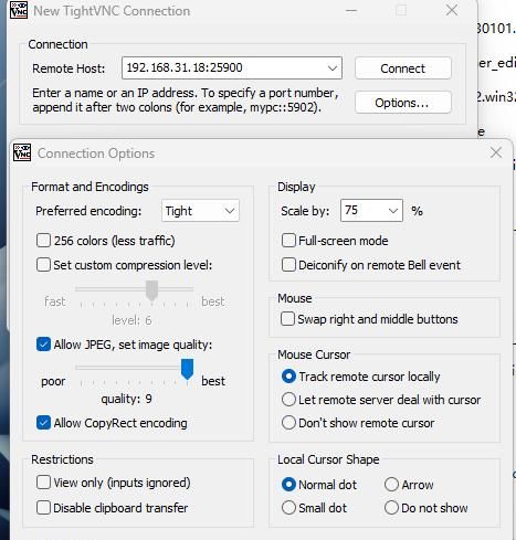VNC版本区别(realVNC、tightVNC、ultraVNC)