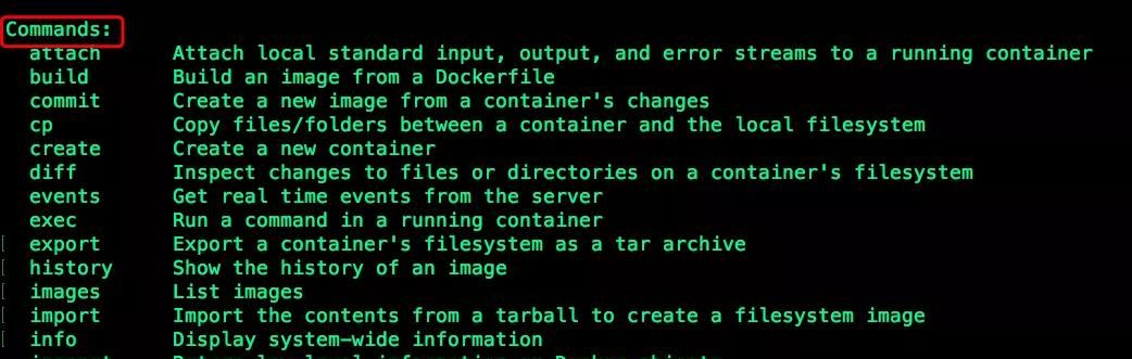Docker篇(二):Docker实战,命令解析