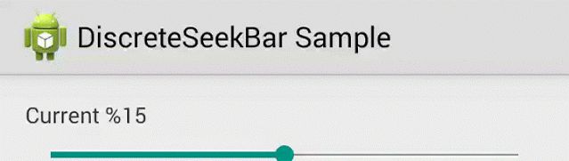 Android漂亮的滑动条