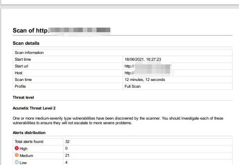 AWVS与风险评估修复过程示例