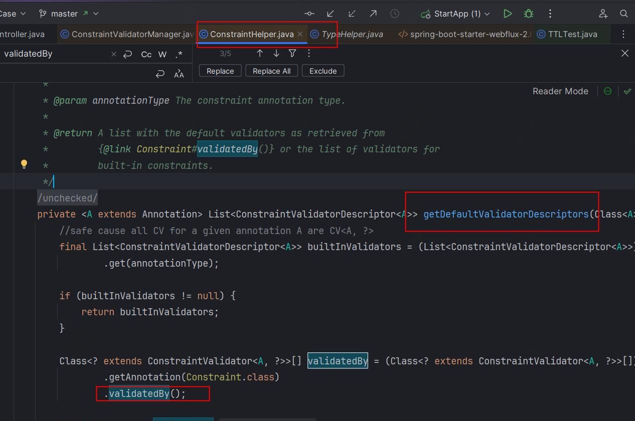 @Validate注解使用原理详解