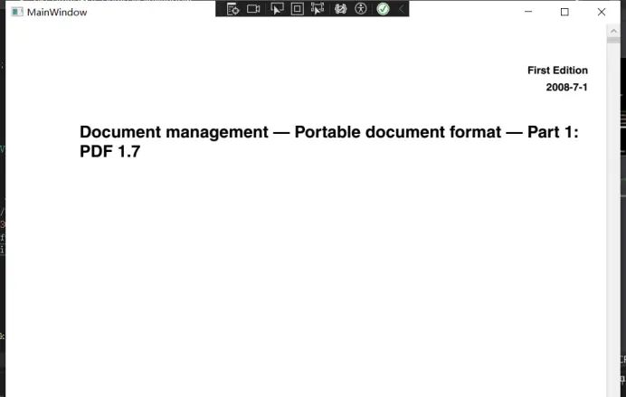 小白入门级-基于C#在Windows平台使用ComPDFKit 开发PDF阅读器