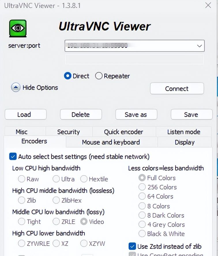 VNC版本区别(realVNC、tightVNC、ultraVNC)