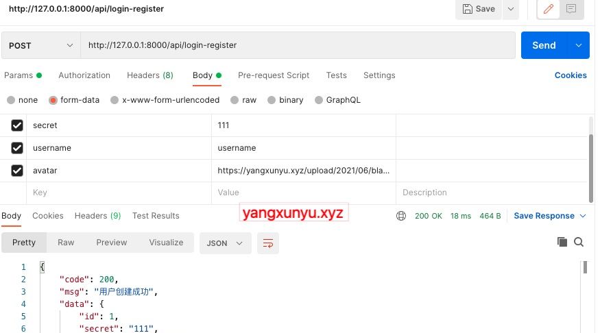 搭建Django后台管理前端API接口(本地)