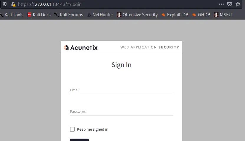 Kali安装Docker并安装awvs