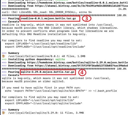 苹果mac系统必须安装python3
