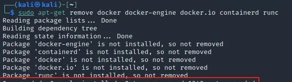Kali安装Docker并安装awvs