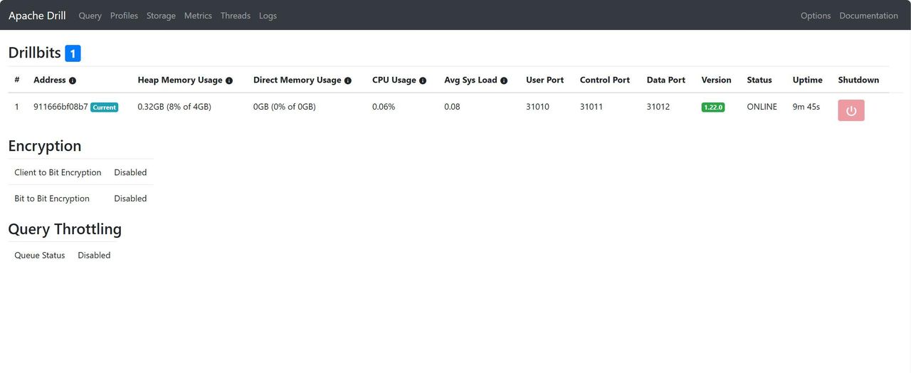 ApacheDrill：一款开源的分布式SQL查询引擎
