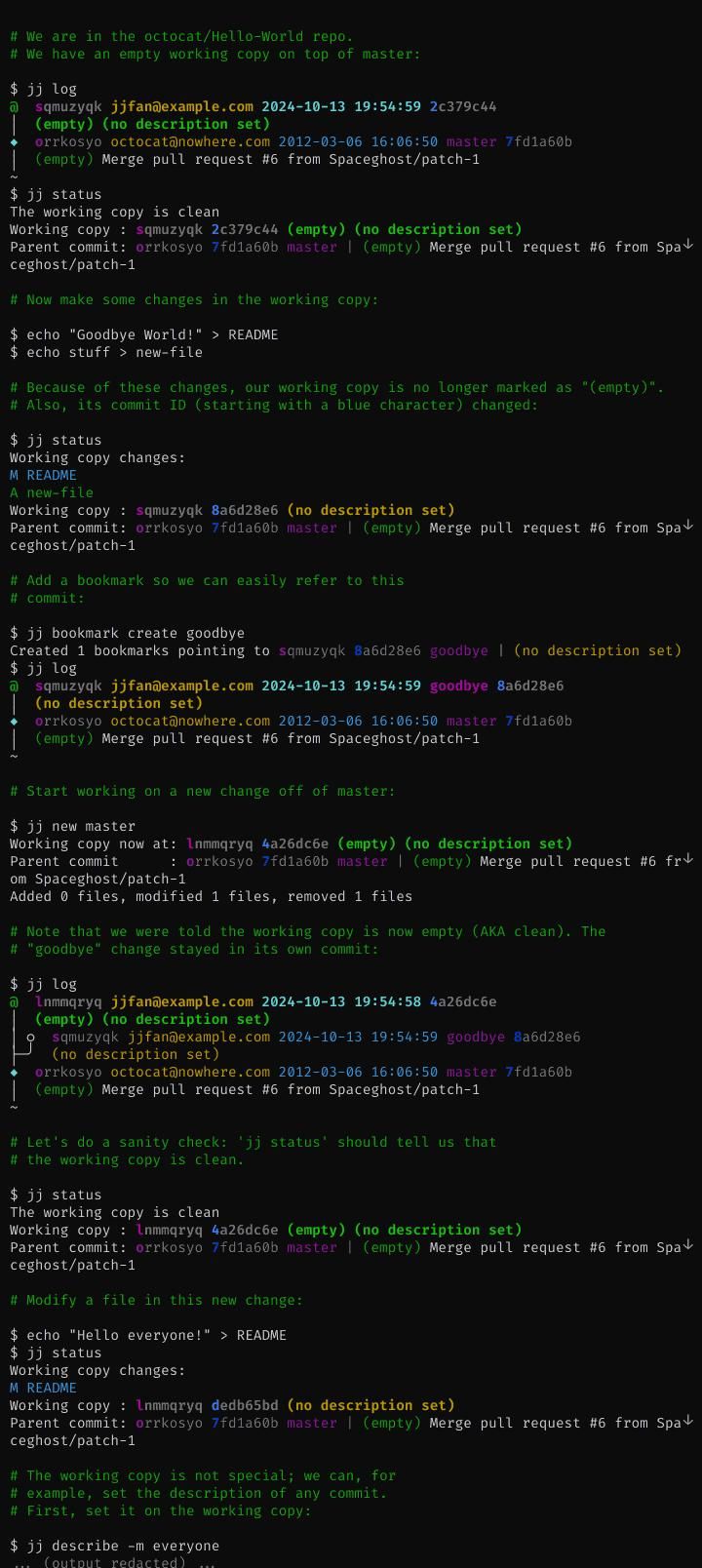 好用的git替代品:Jujutsu——版本控制系统