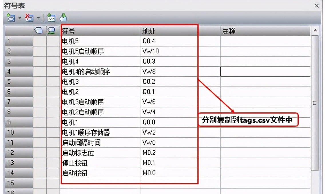 wincc flexible中变量表的导入