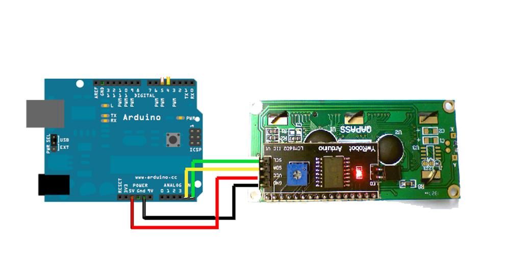Arduino之通过i2c控制LCD