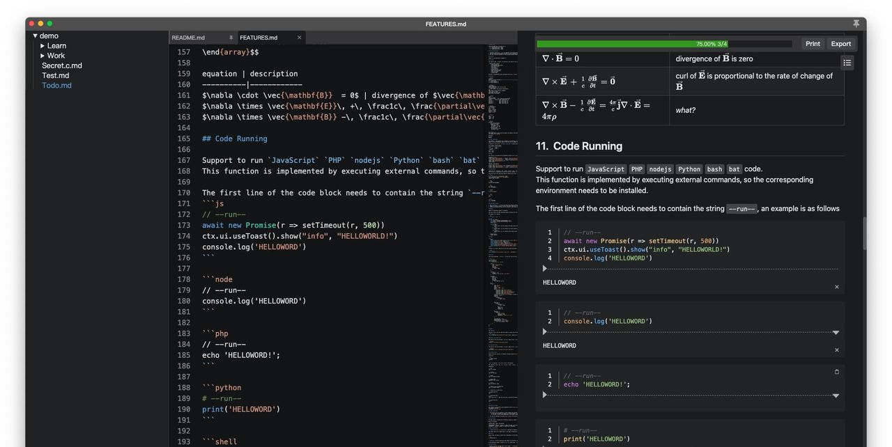 Yank Note: 一款面向程序员的高可扩展 Markdown 编辑器