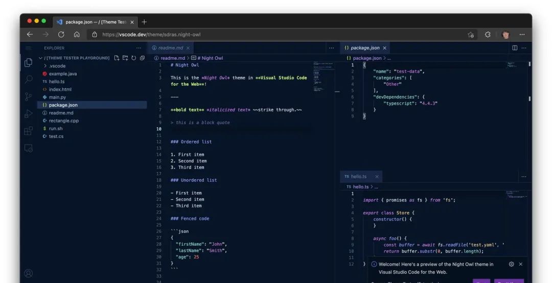 重磅！网页版 VSCode 来了