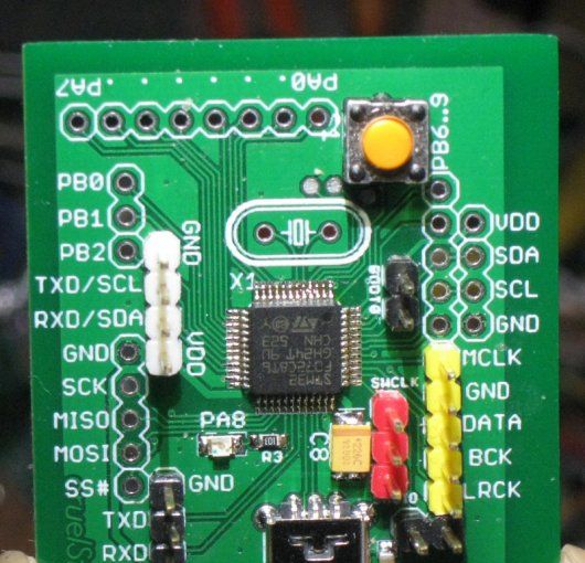 原创:打造最简STM32F0 USB开发板