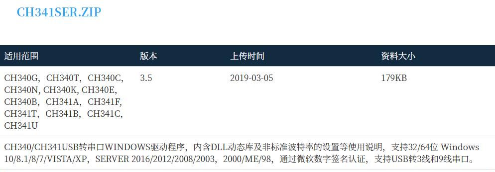USB转TTL（CH340）模块测试