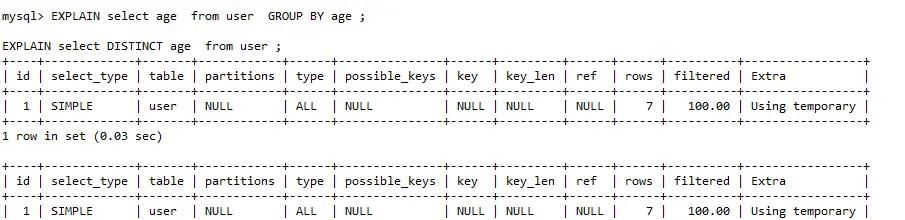 3K字详解MySQL——GROUP BY优化
