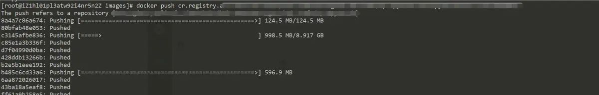 docker push error creating overlay mount to device or resource busy 错误