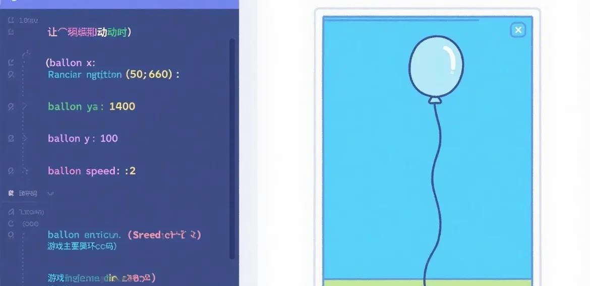 用Python做款"打气球"游戏,10分钟上手!小白也能惊艳朋友圈
