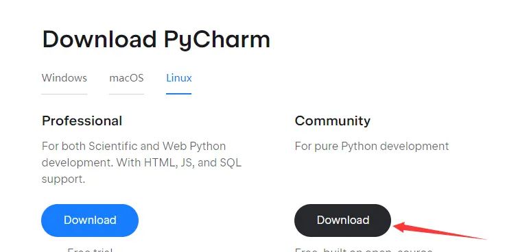 Ubuntu 安装pycharm