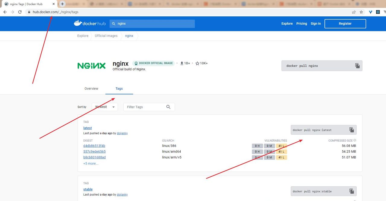 使用Docker安装并启动nginx