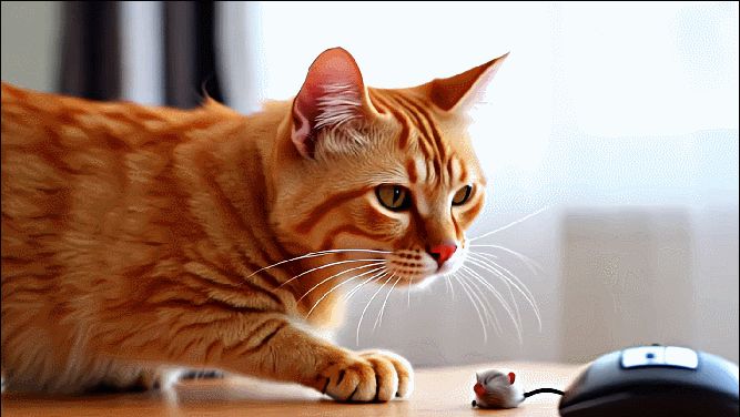 智谱AI清影实测:6秒视频排队2分钟,猫猫很可爱,人手很翻车