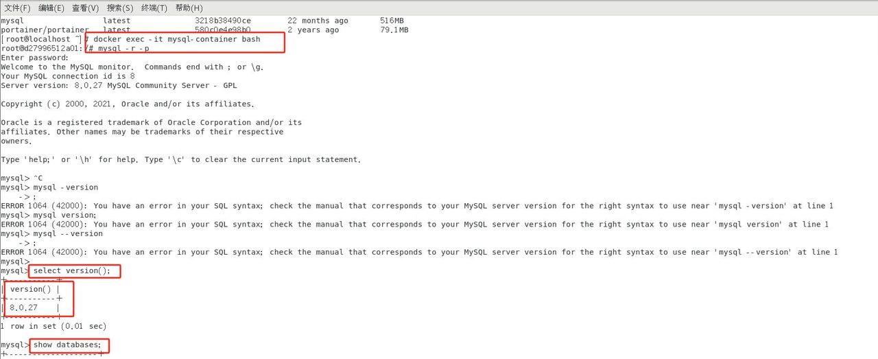 Docker安装详细步骤及相关环境安装配置