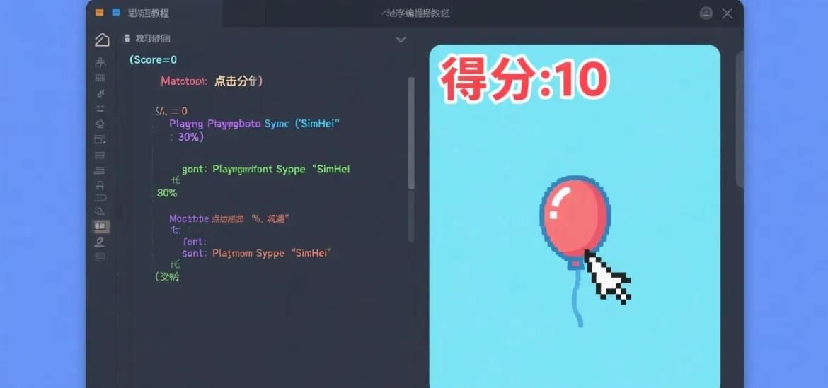 用Python做款"打气球"游戏,10分钟上手!小白也能惊艳朋友圈