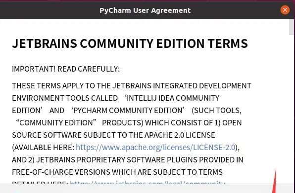 Ubuntu 安装pycharm