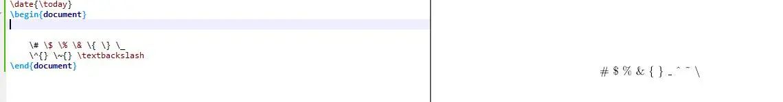 latex的常用语句