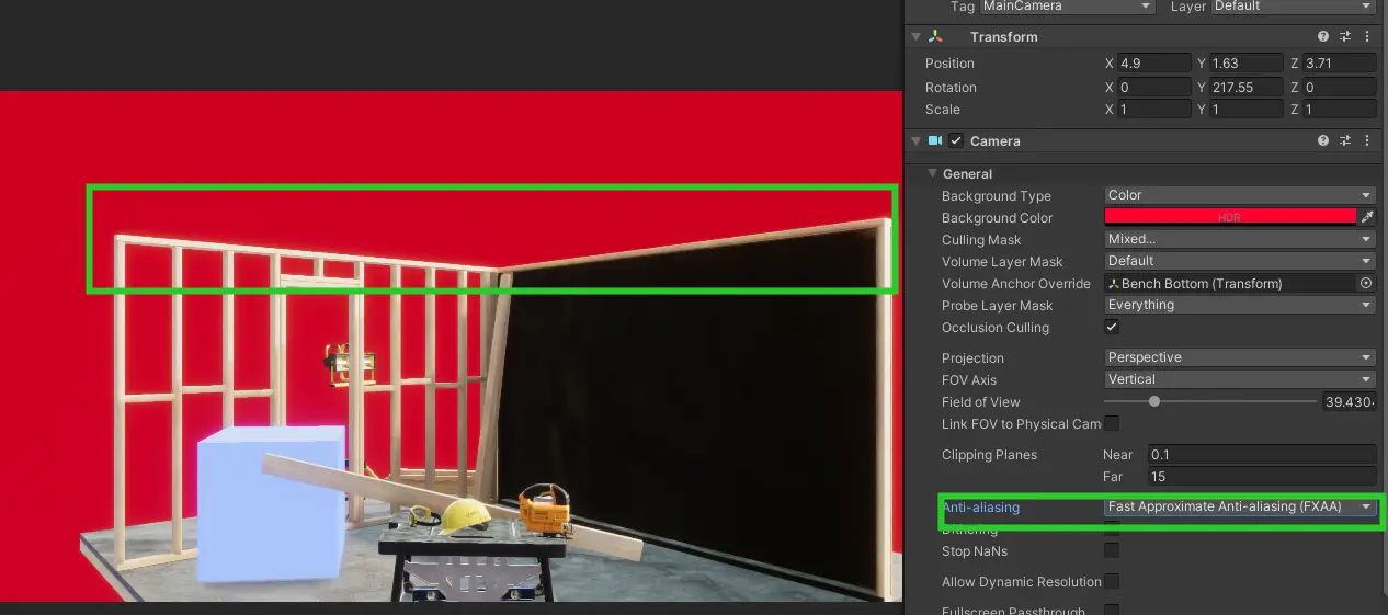 Unity 相机 相机的通用参数