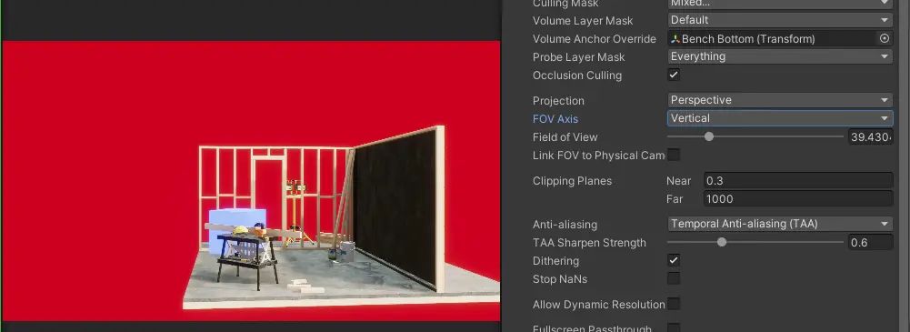 Unity 相机 相机的通用参数