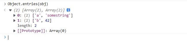 Object.entries()&Object.fromEntries()