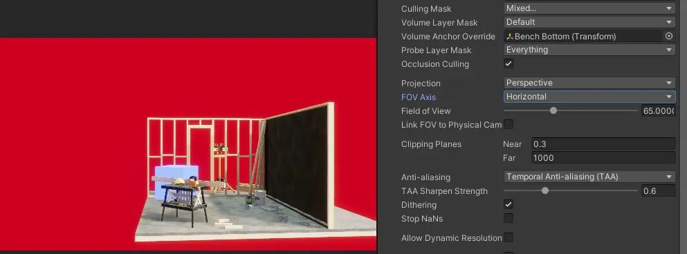 Unity 相机 相机的通用参数