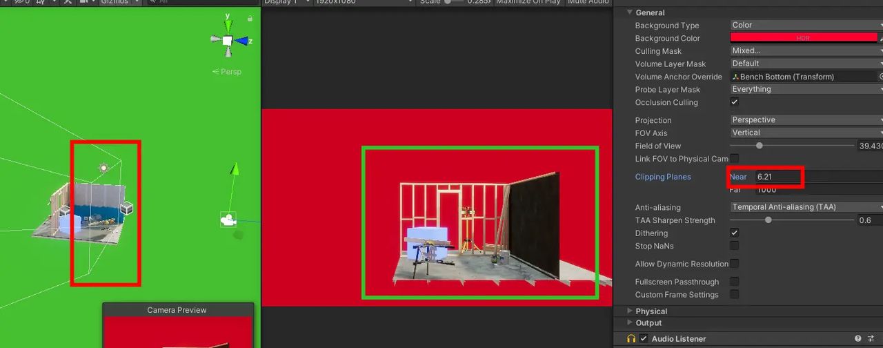 Unity 相机 相机的通用参数