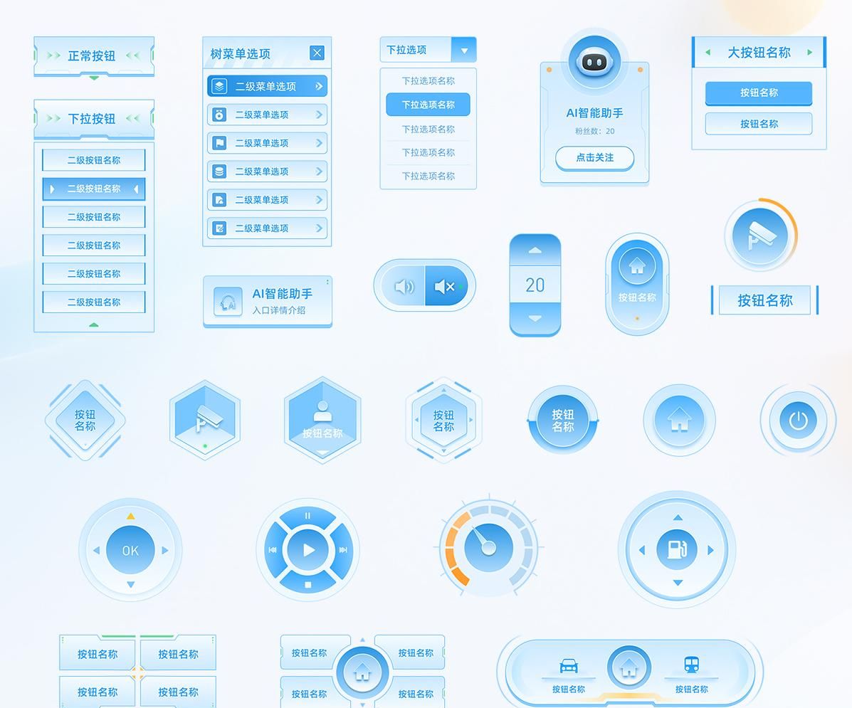 告别‘土味’大屏！浅色系可视化组件库直接抄作业