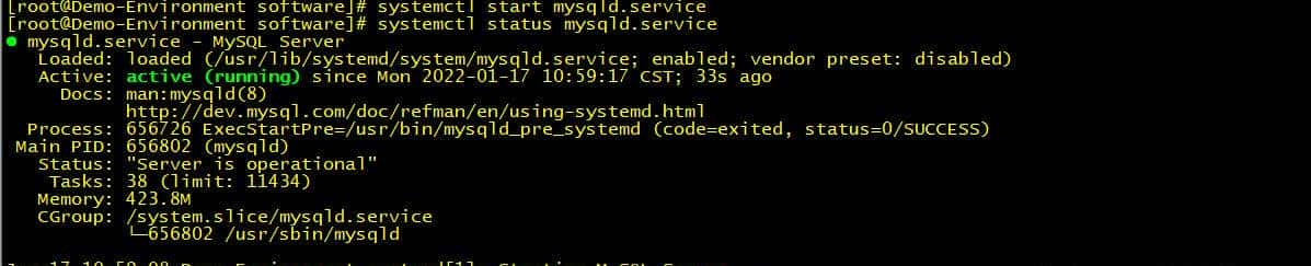 Linux上安装MySQL(RPM方式),安装过程还算顺利