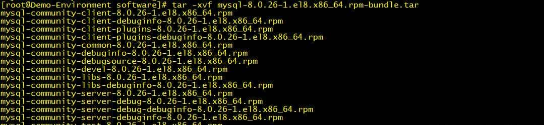 Linux上安装MySQL(RPM方式),安装过程还算顺利