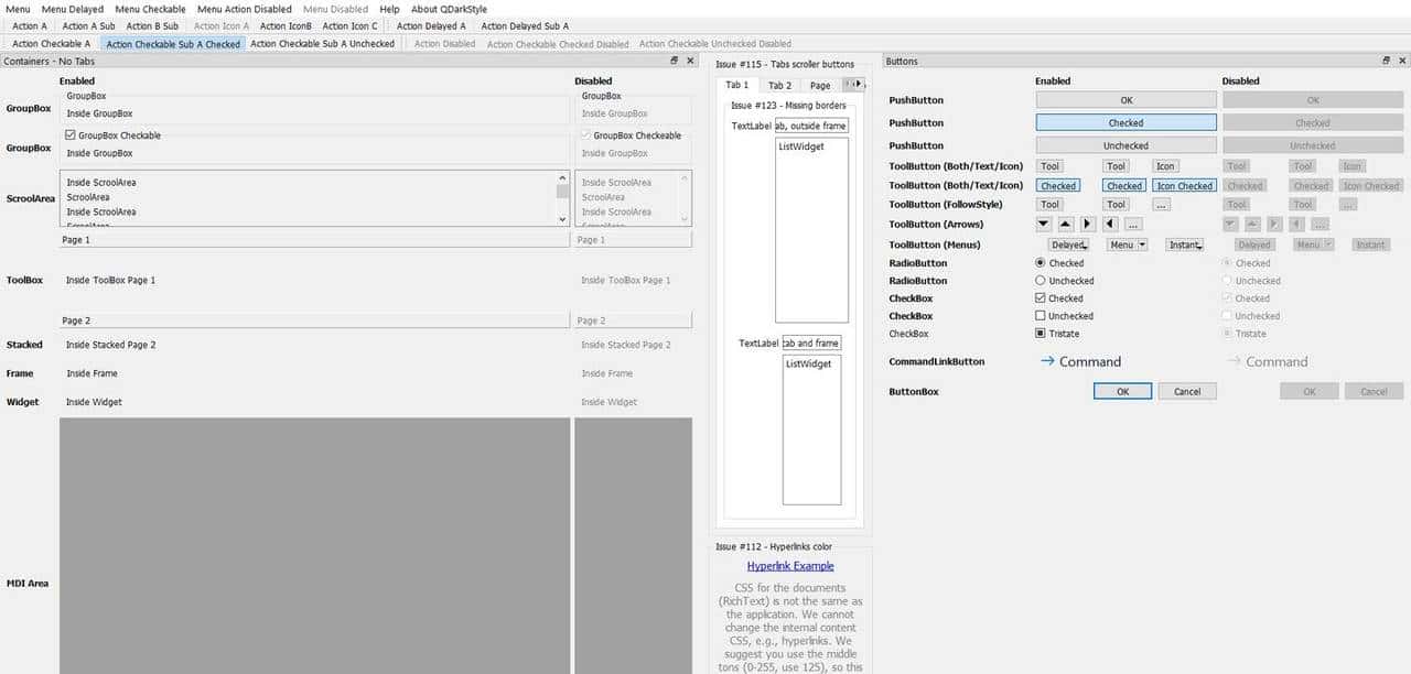 PyQt/PySide的界面美化工具，美化库