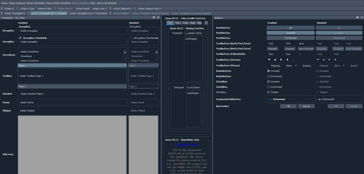 PyQt/PySide的界面美化工具，美化库