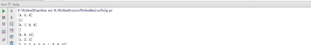 Python基础系列----序列