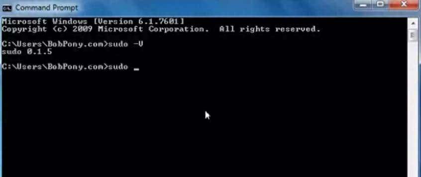 Windows7/8/10如何开启sudo命令？附提权模式配置（兼容全系统）