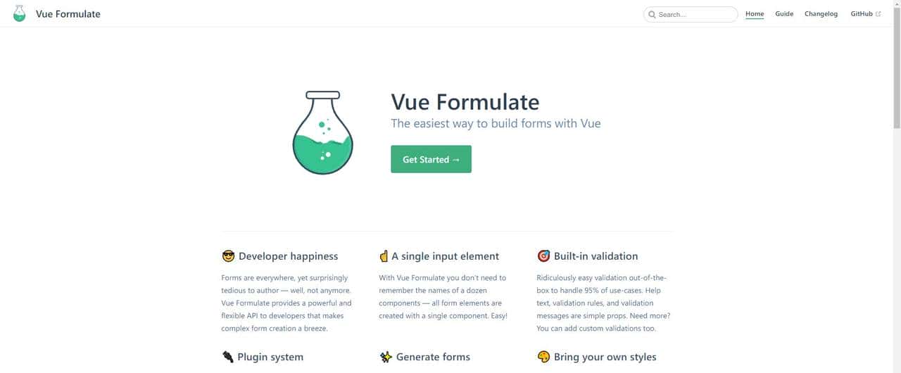 Vue优秀表单组件,用Vue构建表单的最简单方法——Vue Formulate