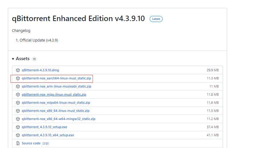 树莓派搭建bt下载工具