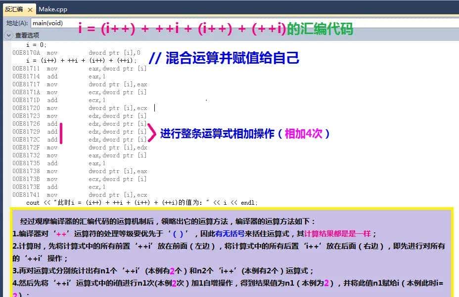 C++学习点滴:++i 与i++的区别的挖呀挖