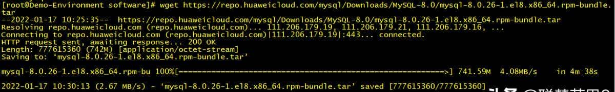 Linux上安装MySQL(RPM方式),安装过程还算顺利