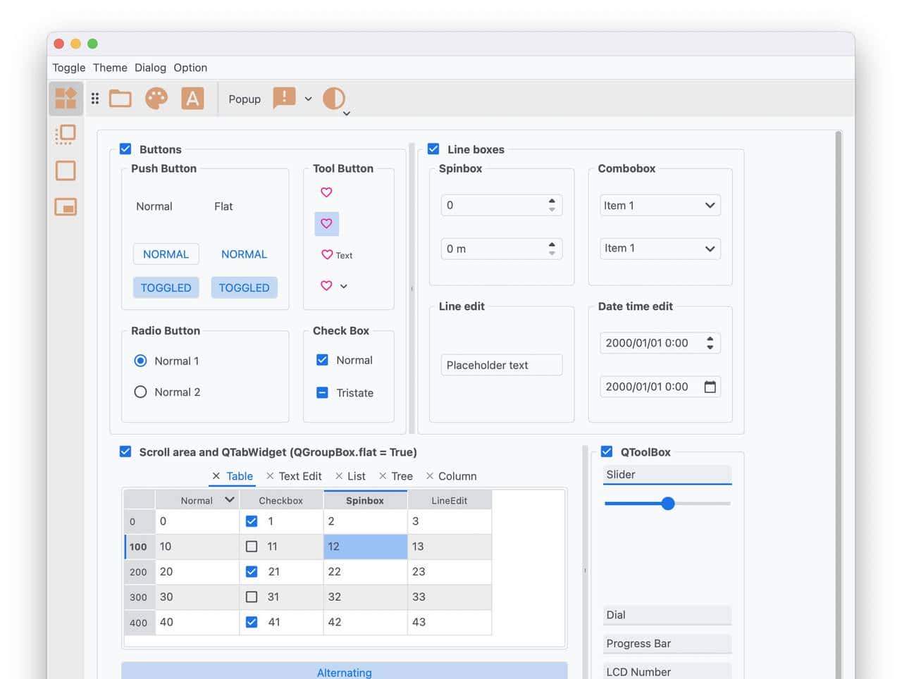 PyQt/PySide的界面美化工具，美化库